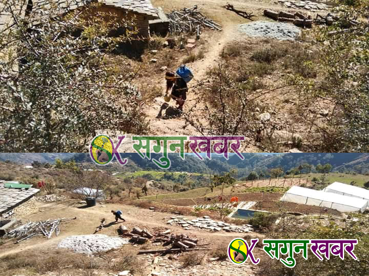बैतडीको पञ्चेश्वर ३ किचोरामा खाने पानिको चरम समस्या